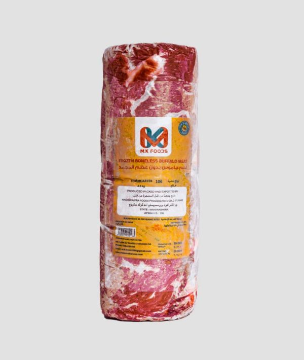 MK Premium Frozen Fore Quarter boneless buffalo meat