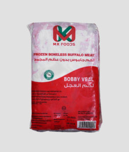 Frozen Boneless Buffalo Meat Bobby Veal